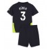 Maillot de foot Manchester City Ruben Dias #3 Extérieur vêtements enfant 2024-25 Manches Courtes (+ pantalon court)